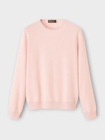 Loro Piana Loro Piana Knitwear, Pink, Sergio Cashmere Crewneck Sweater In Orchid Haze