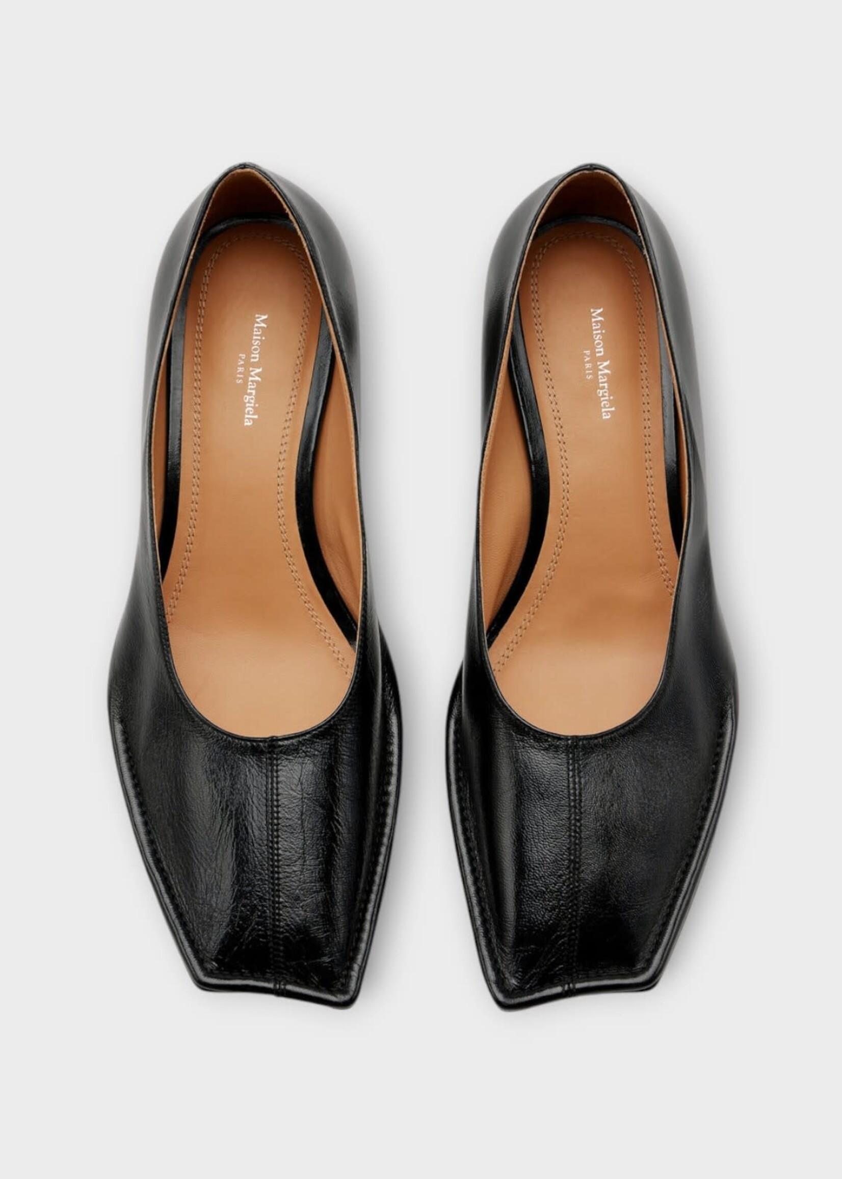Maison Margiela Maison Margiela Heels, Black, Piped Pumps 45mm In Black