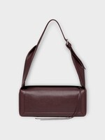 Maison Margiela Maison Margiela Bag, Bordeaux, Box Bag East West Medium In Bordeaux
