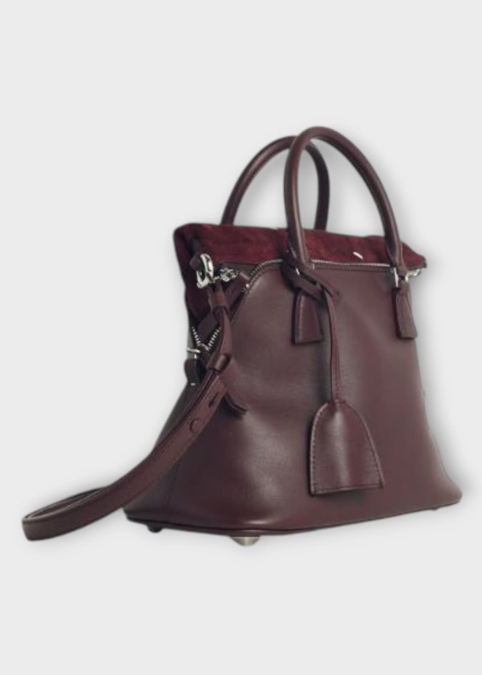 Maison Margiela Maison Margiela Bag, Red, Soft 5Ac Mini In Burgundy