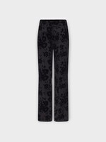 Destree Destree Trousers, Black, Yoshitomo Soft Adorned Flared Pants in Black