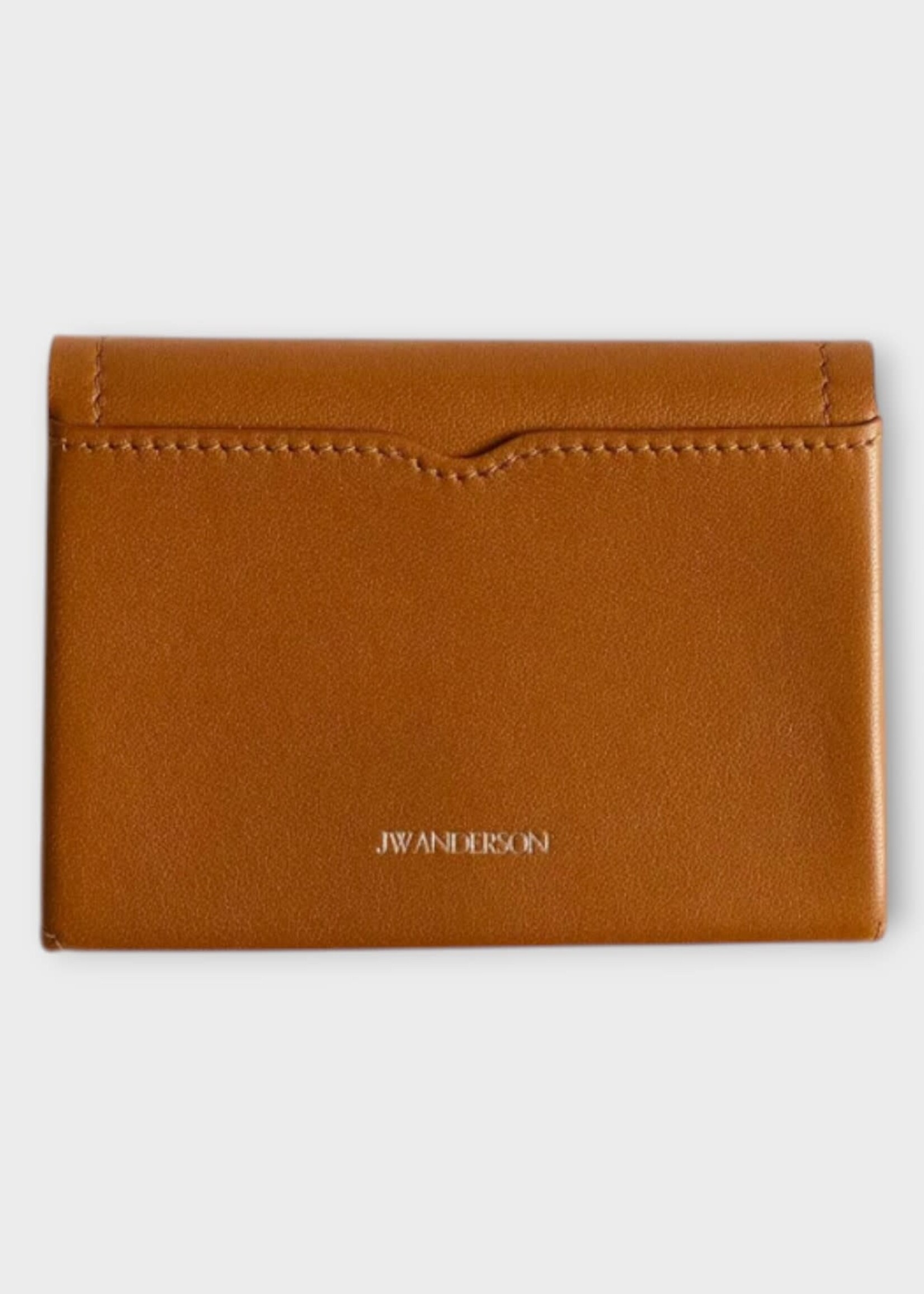 J.W. Anderson J.W.Anderson Wallet, Brown, Loafer Folding Card Holder In Tan