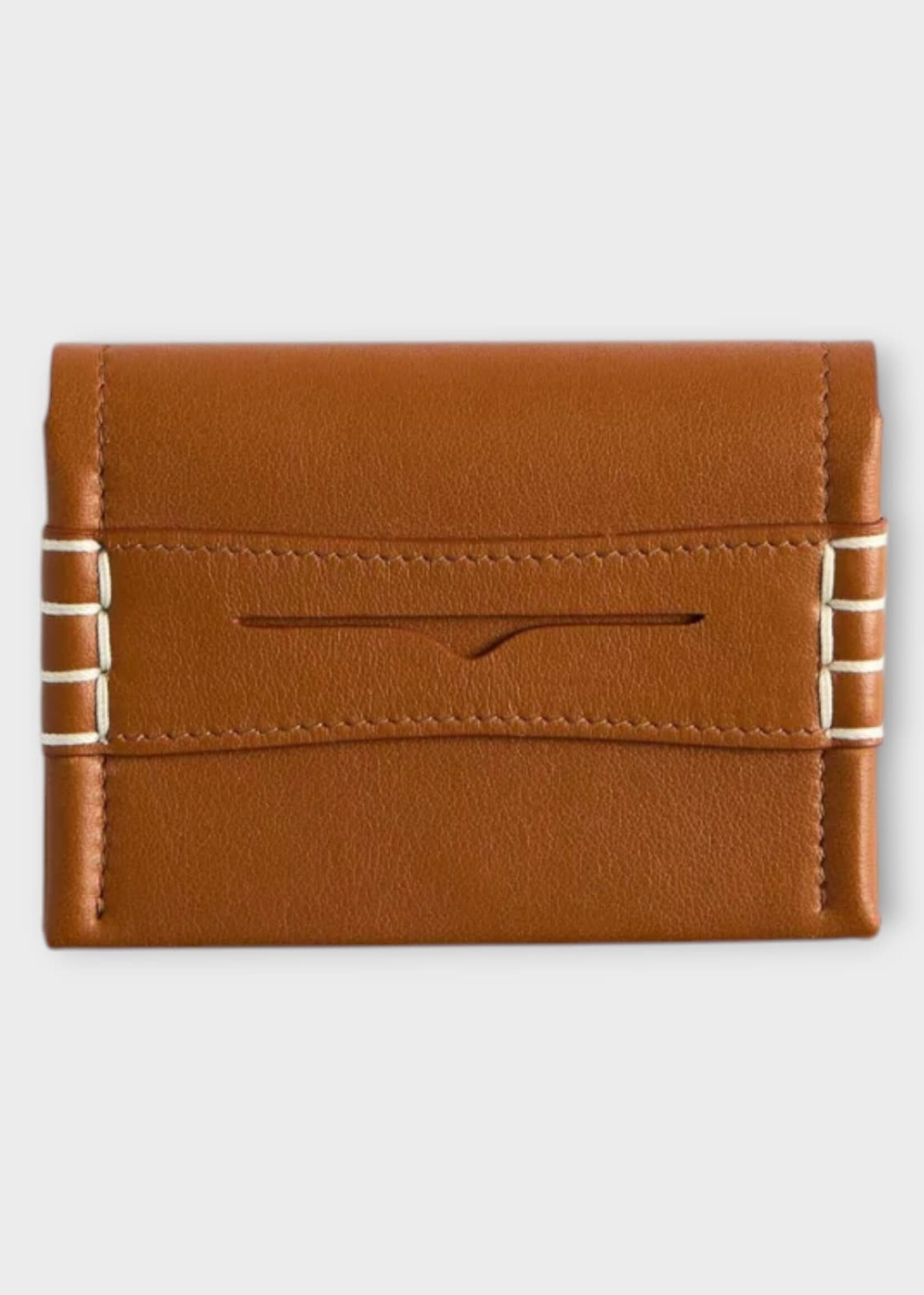 J.W. Anderson J.W.Anderson Wallet, Brown, Loafer Folding Card Holder In Tan