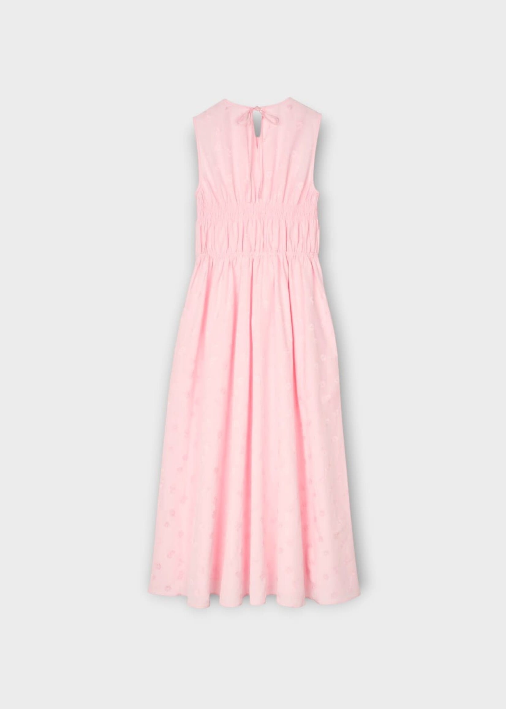 Cecilie Bahnsen Cecilie Bahnsen Dress, Pink, Cbchristy Dress Ditsy Bellis In Soft Pink Liquid Myrtia