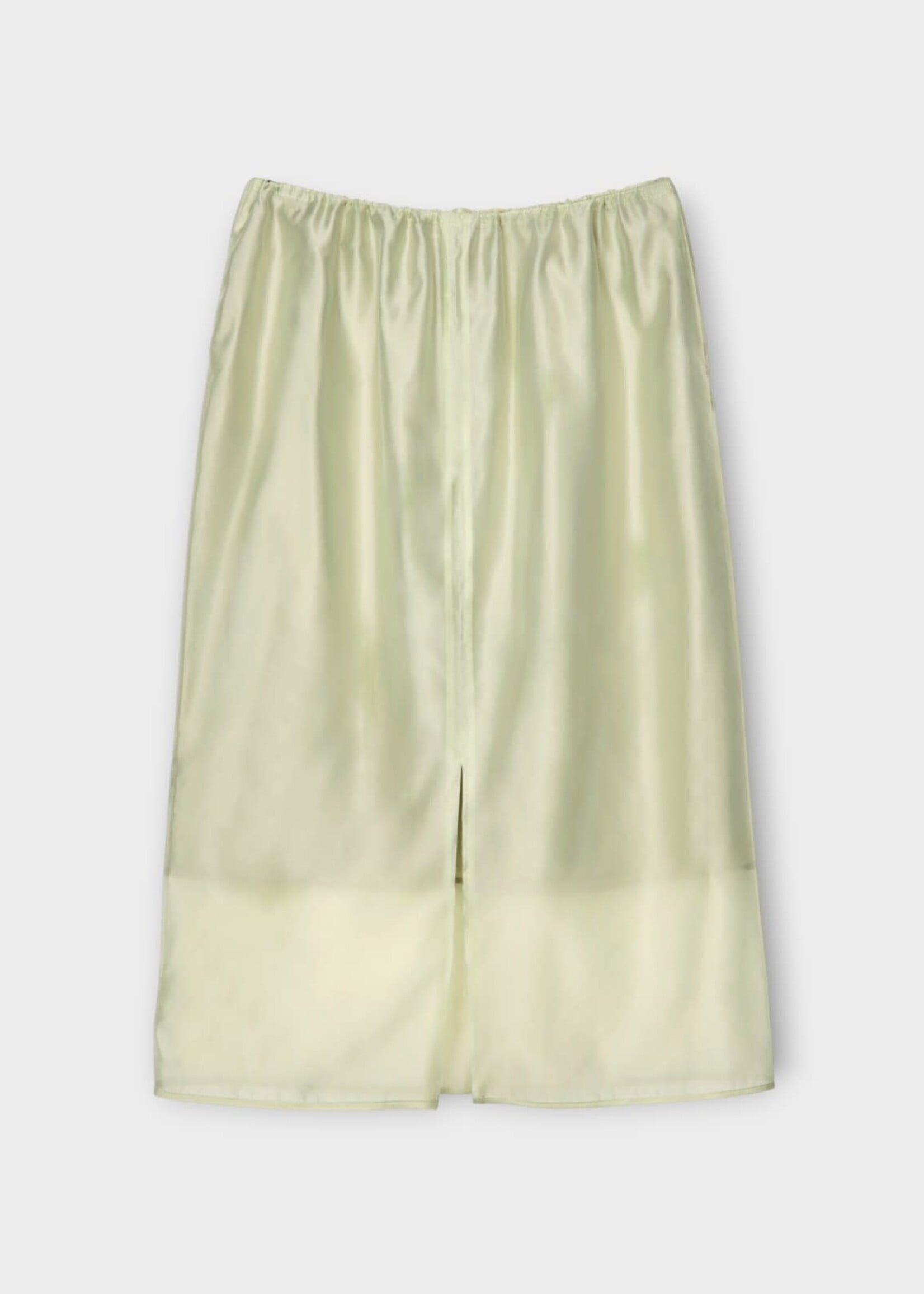 Cecilie Bahnsen Cecilie Bahnsen Skirt, Green, Cbbria Skirt Hybrid Organza Midi Skirt In Pale Green