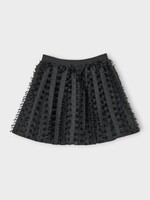Cecilie Bahnsen Cecilie Bahnsen Skirt, Black, Cbdallas Skirt Fiamma Fil-Coupé In Black Windflower Emb