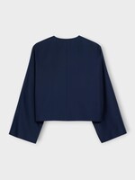 Celine Celine Jacket, Blue, Cotton Gabardine Cardigan Jacket In Royal Blue
