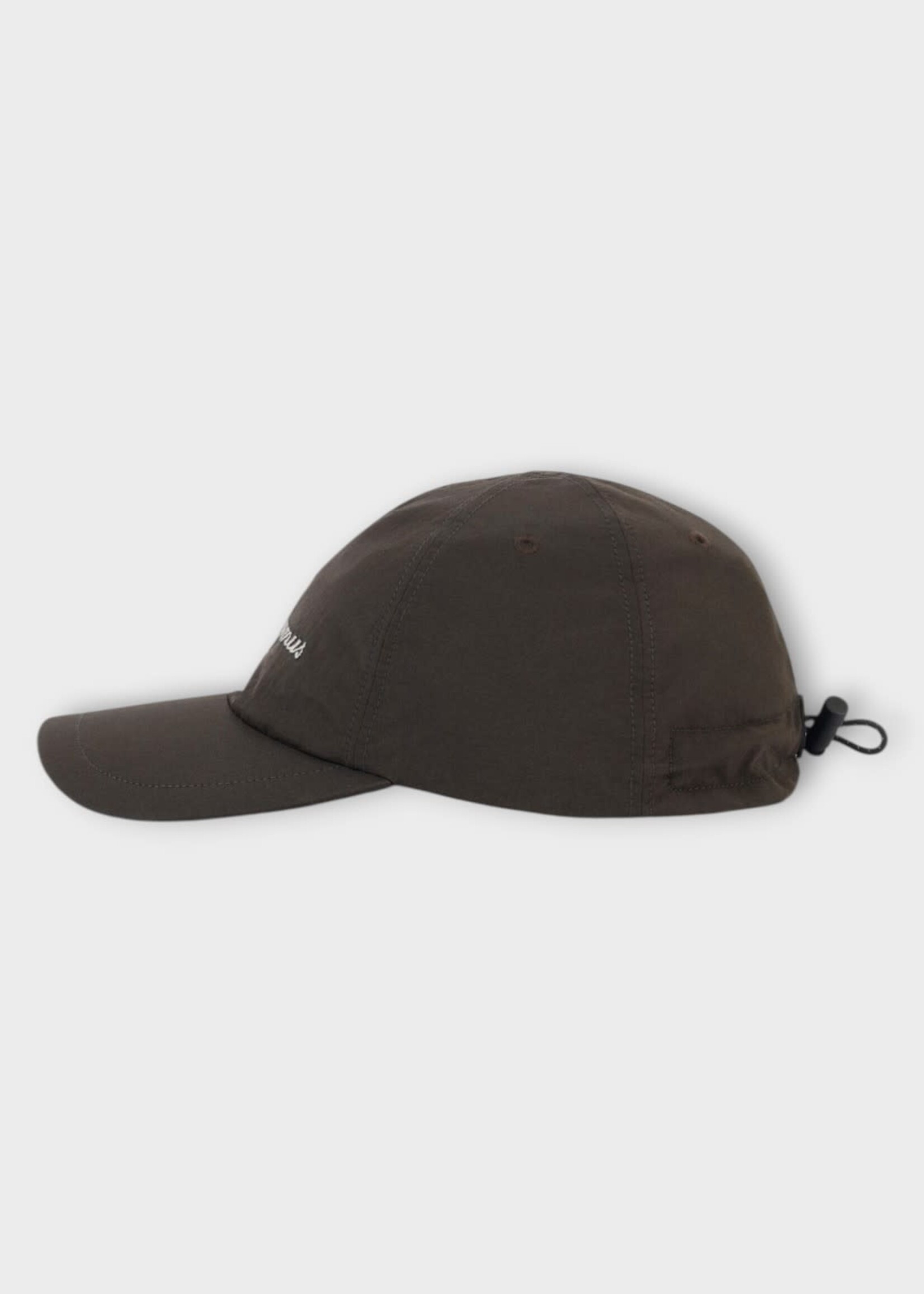 Jacquemus Jacquemus Hat, Brown, La Casquette Baluchon Logo Baseball Cap In Dark Brown