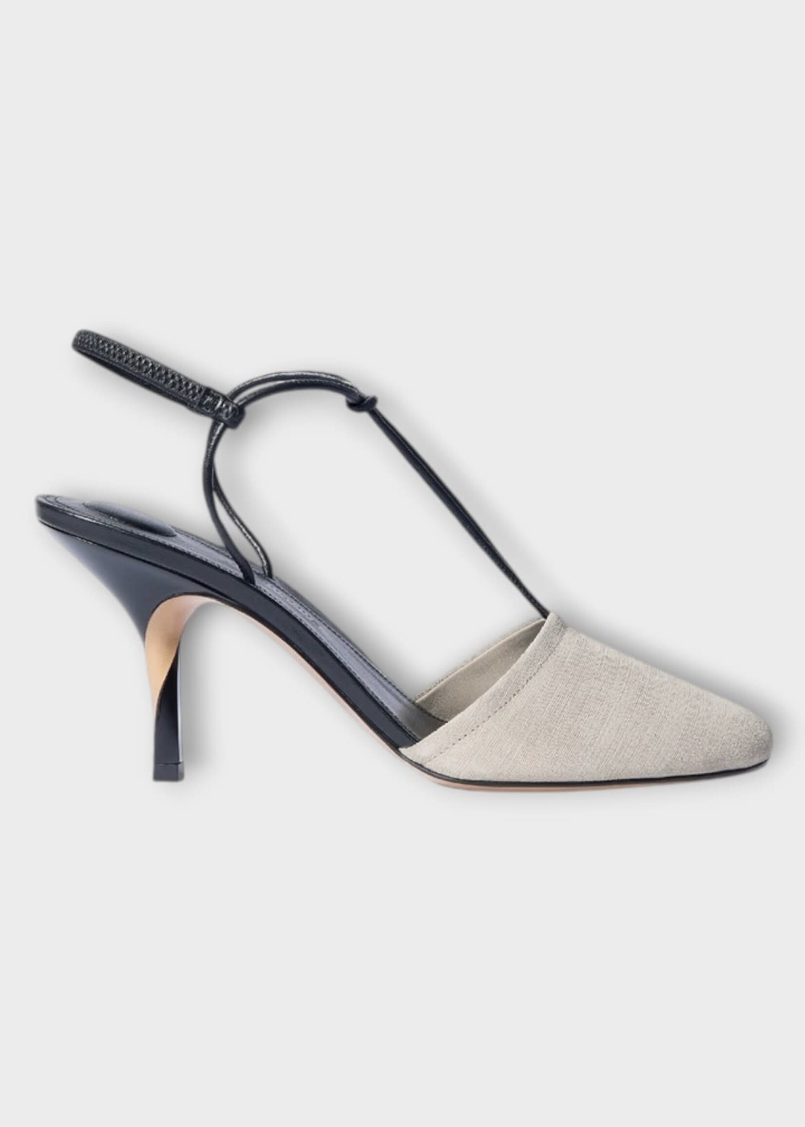 Jacquemus Jacquemus Heels, Beige, Les Sandales Pina Strap Heels In Greige