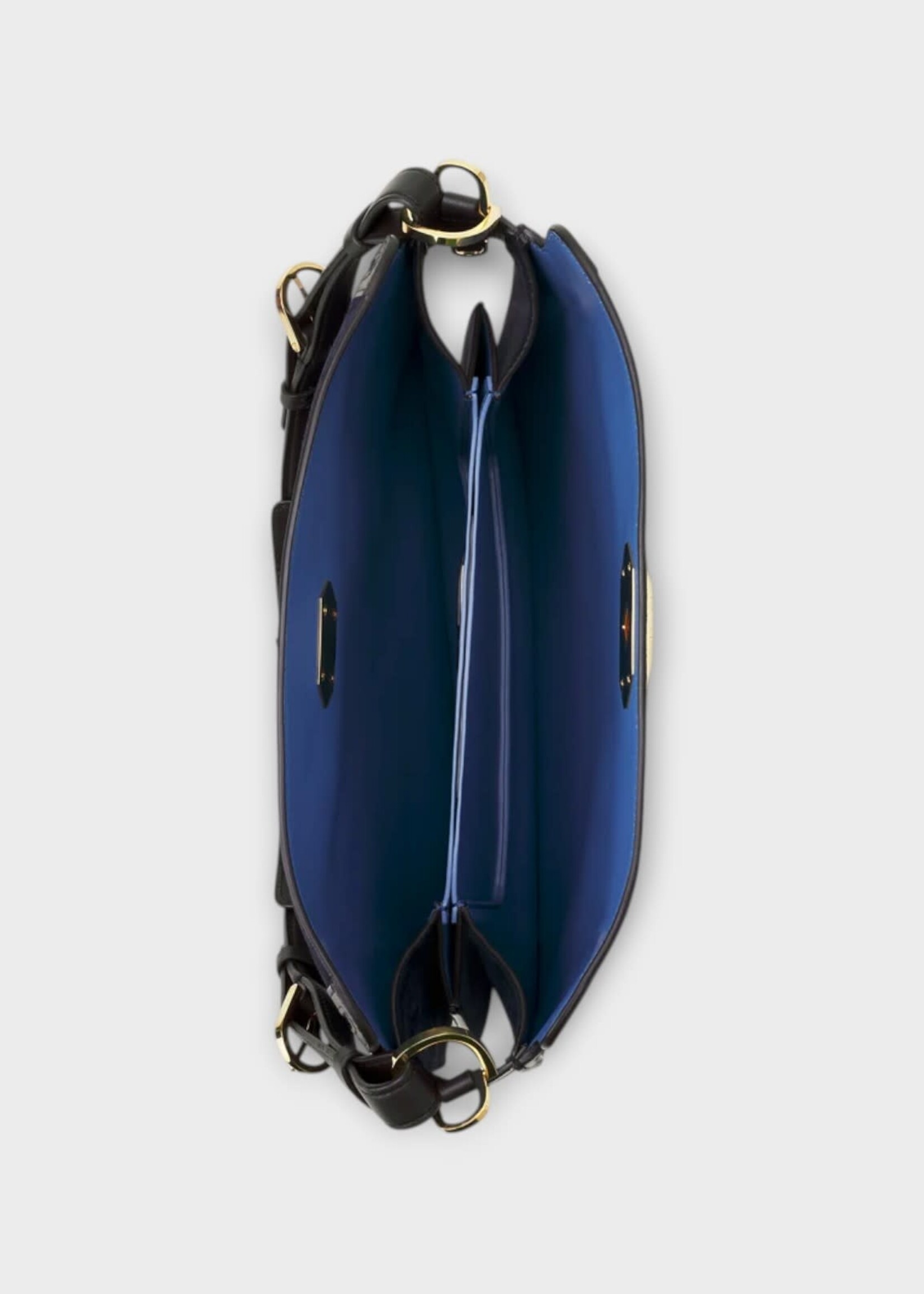 Lanvin Lanvin Bag, Black, Compagnon Asymmetrical Shoulder Bag In Black