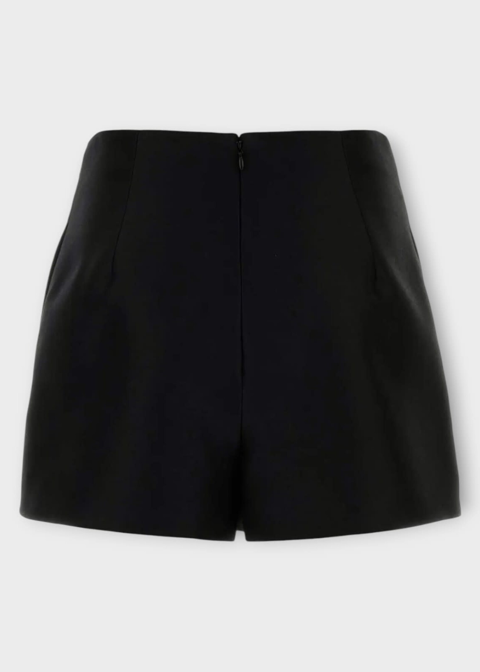 Balenciaga Balenciaga Skirt, Black, Wool & Silk Mini Tailored Skirt