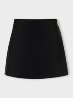 Balenciaga Balenciaga Skirt, Black, Wool & Silk Mini Tailored Skirt