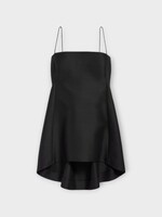 Balenciaga Balenciaga Dress, Black, Wool & Silk Babydoll Strap Dress Black
