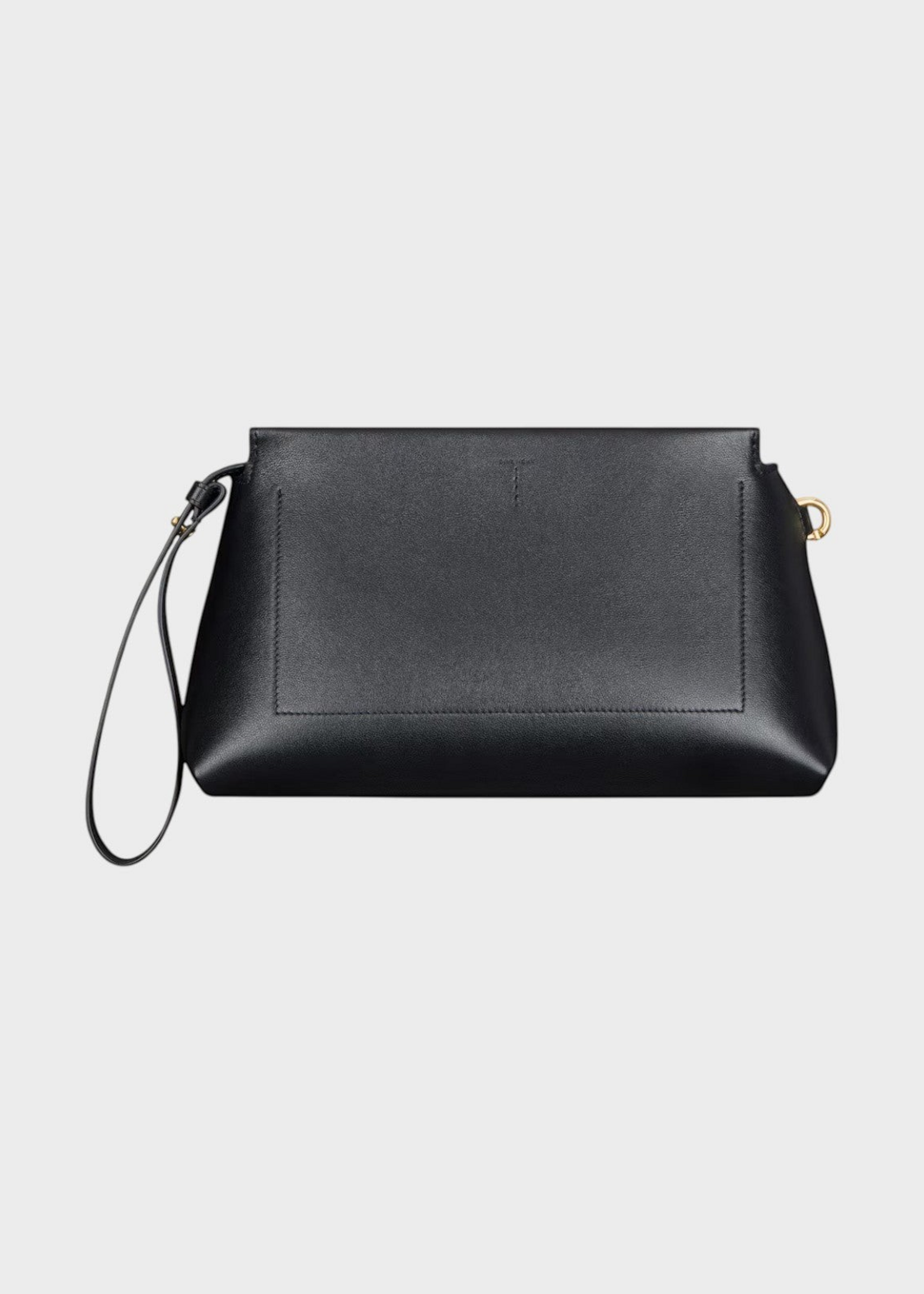 Givenchy Givenchy Bag, Black, Shiny Leather Daily Pouch In Black