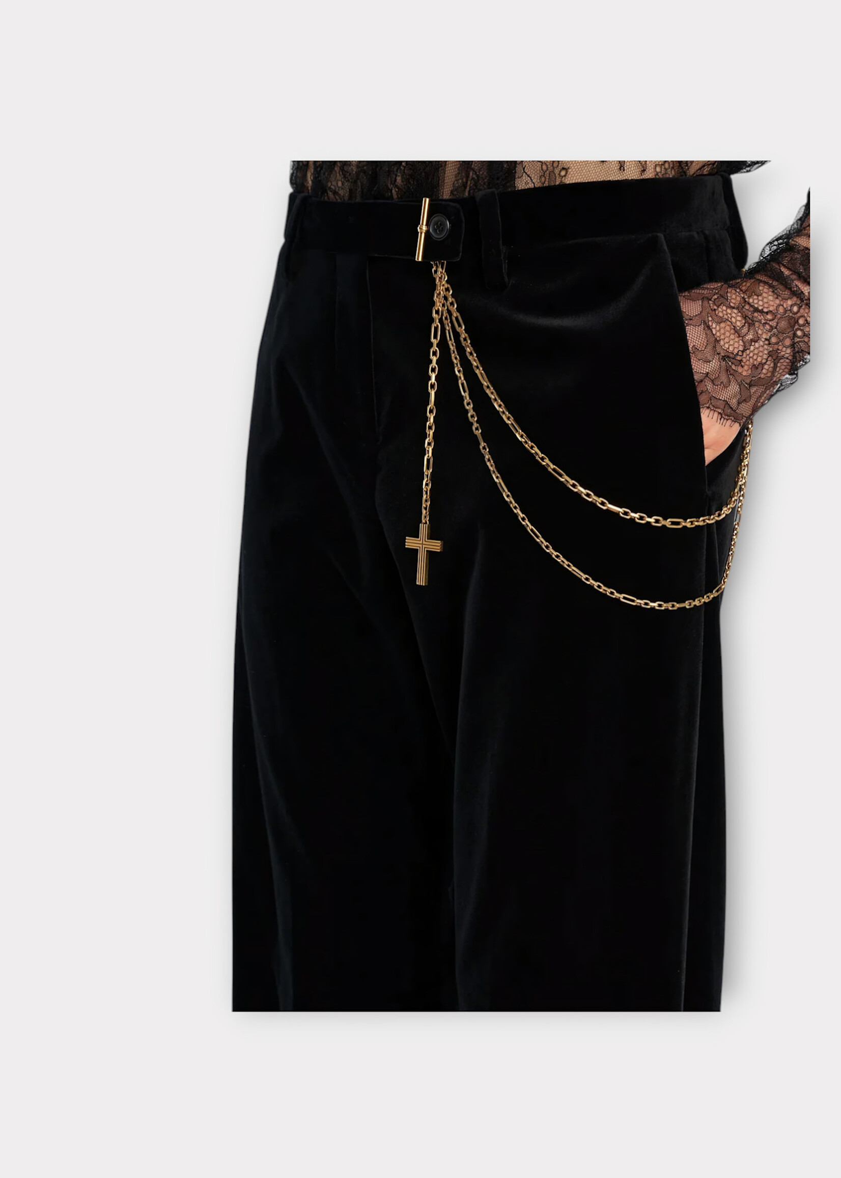 Khaite Khaite Wallet Chain, Gold, 18k Gold Wallet Chain In Antique Gold