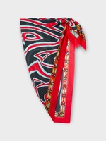 Pucci Pucci Scarf, Print, Cotton Pareo 125X140 Cm In Multicolor w/ Labirinto Print