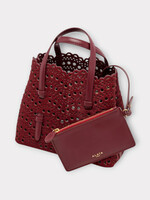 Alaia Alaia Bag, Red, Mina 20 Haircalf Tote Bag In Cerise