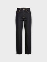 Balenciaga Balenciaga Jeans, Blue, High Waist Slim Jeans In Raw Indigo