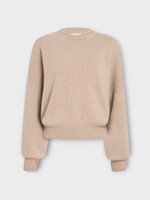 Khaite Khaite Knitwear, Beige, Margaux Cashmere Crew Neck Sweater in Putty