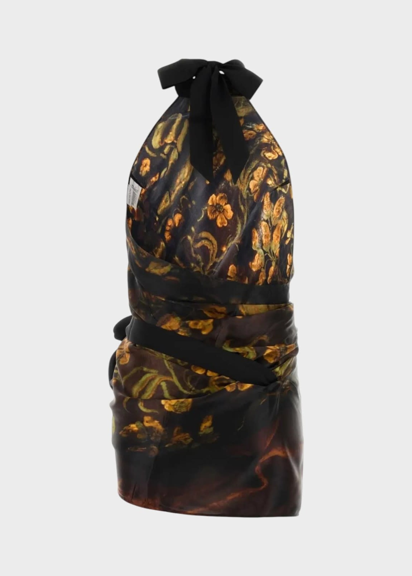 Dries Van Noten Dries Van Noten Top, Print, Carfys Silk Scarf Top In Dessin C w/ Flemish Gold Painting