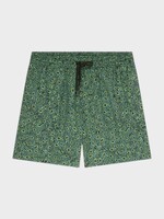 Dries Van Noten Dries Van Noten Swimwear, Print, Phibbs Drawstring Waist Swim Trunks In Mint w/ Mini Marbled Clay Print