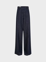 Dries Van Noten Dries Van Noten Jeans, Blue, Penn Cotton Wide Leg Denim Pants In Indigo