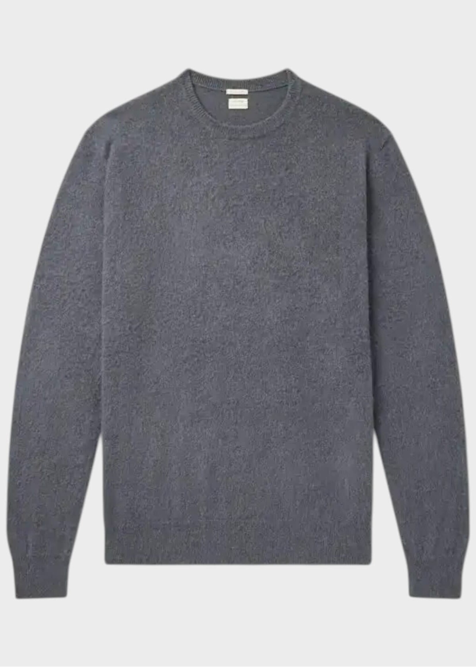 Massimo Alba Massimo Alba Knitwear, Grey, Kane Crew Neck Sweater in Grey Mélange