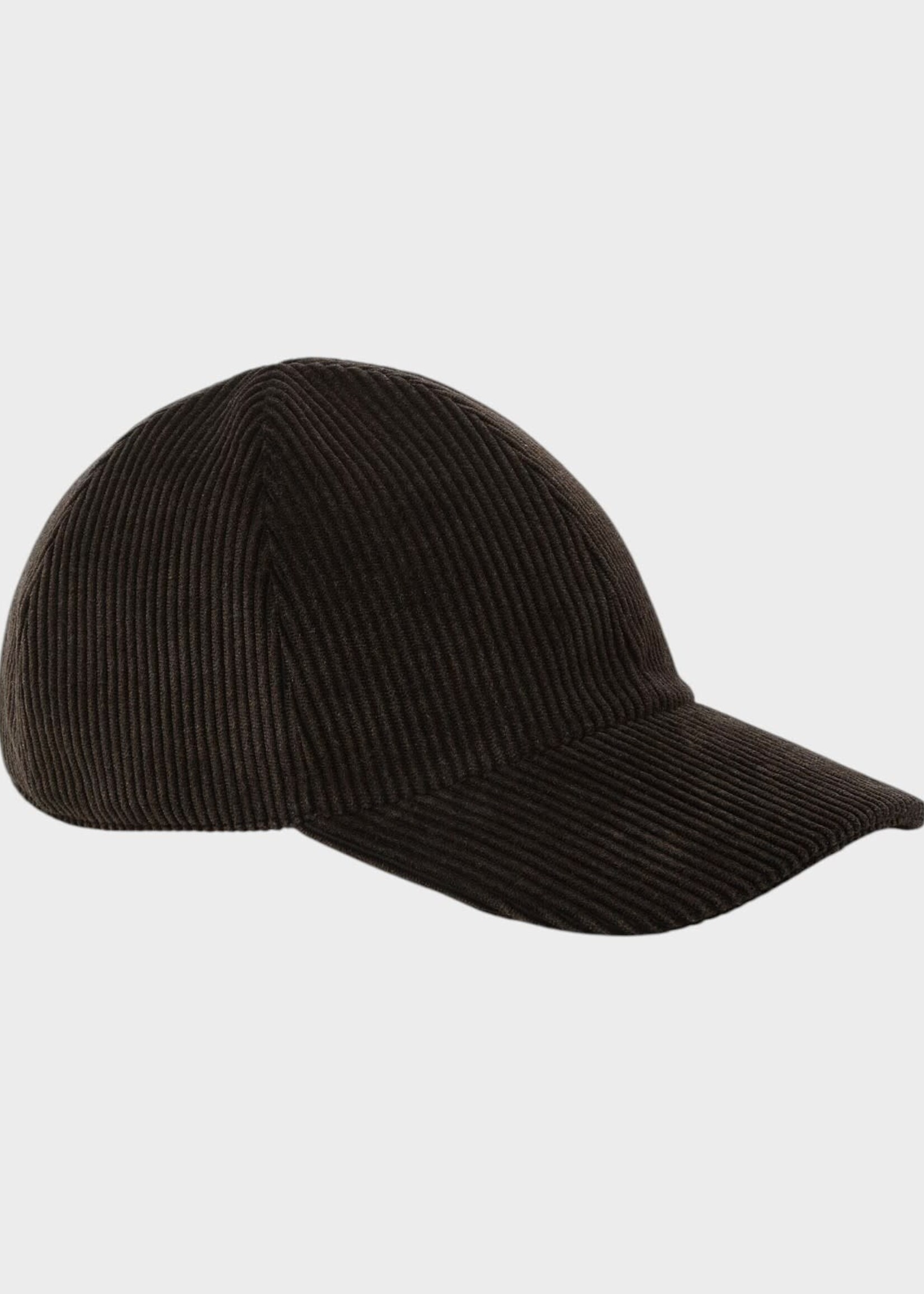 Loro Piana Loro Piana Hat, Brown, Ivy Soft Corduroy Baseball Cap In Brandy Sunset Thread