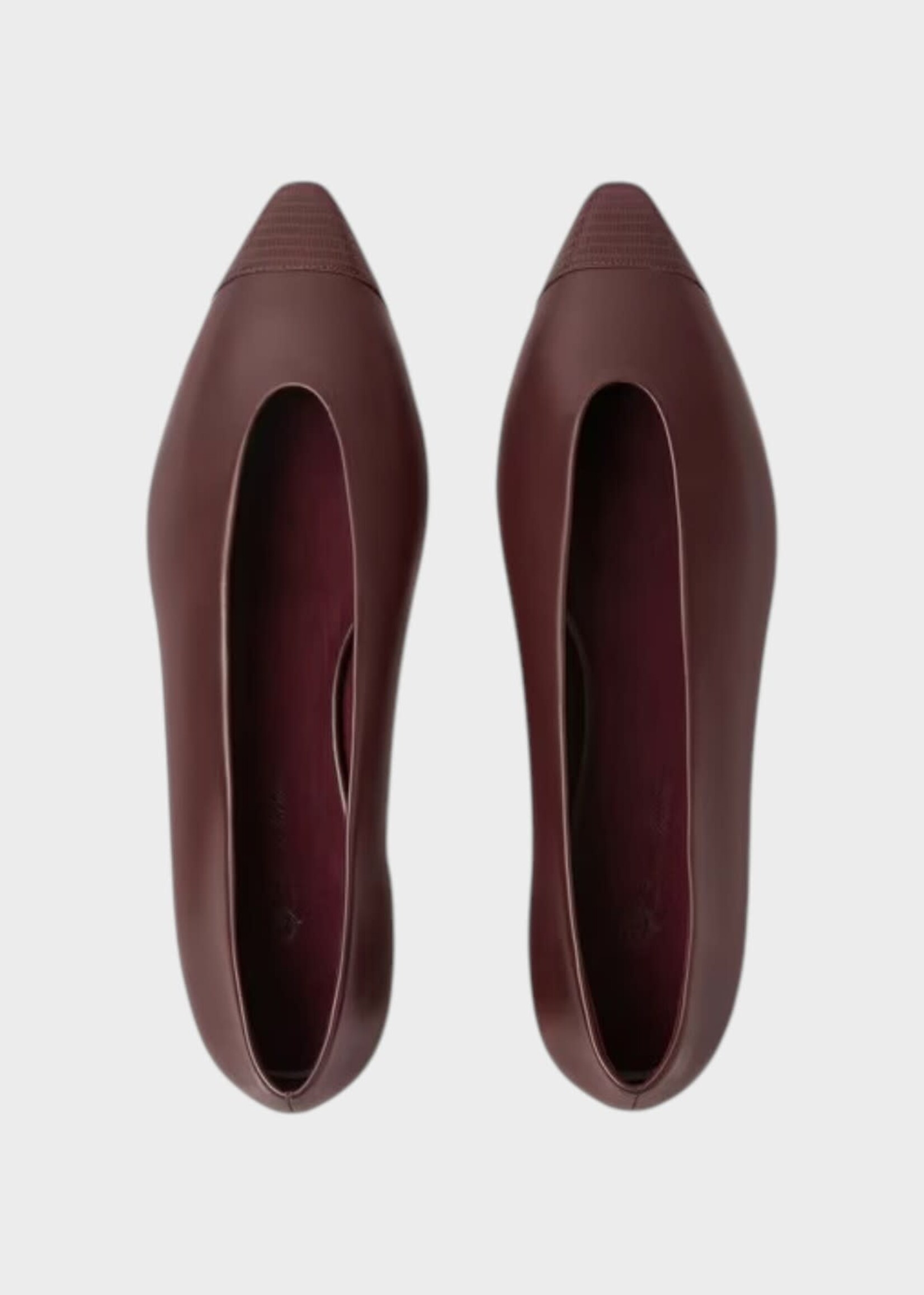Loro Piana Loro Piana Flats, Brown, Rebecca Calfskin Cap Toe Ballerina Lux In Azuki Beans w/ Lizard Print