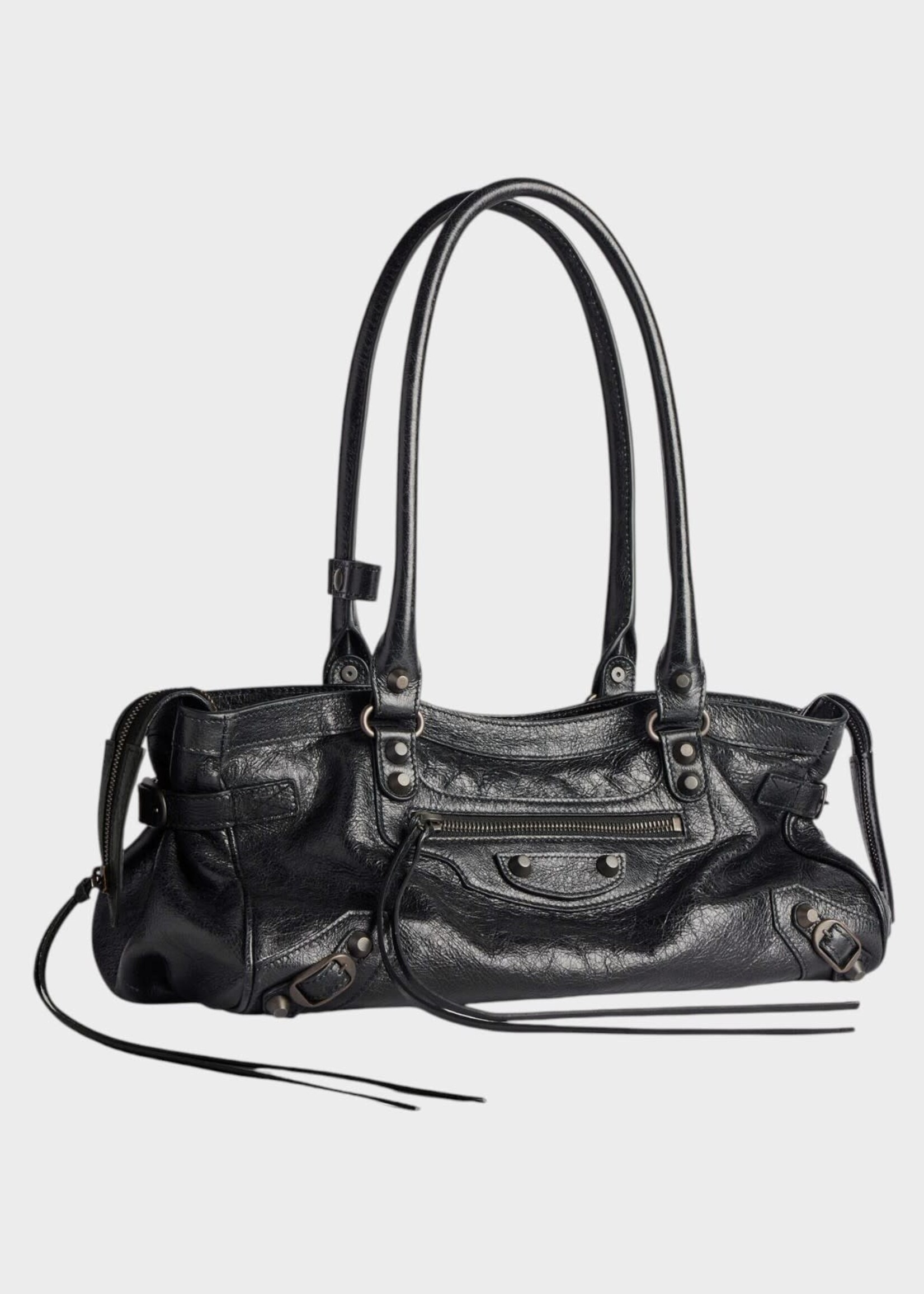 Balenciaga Balenciaga Bag, Black, Le City East West Calf Leather Bag