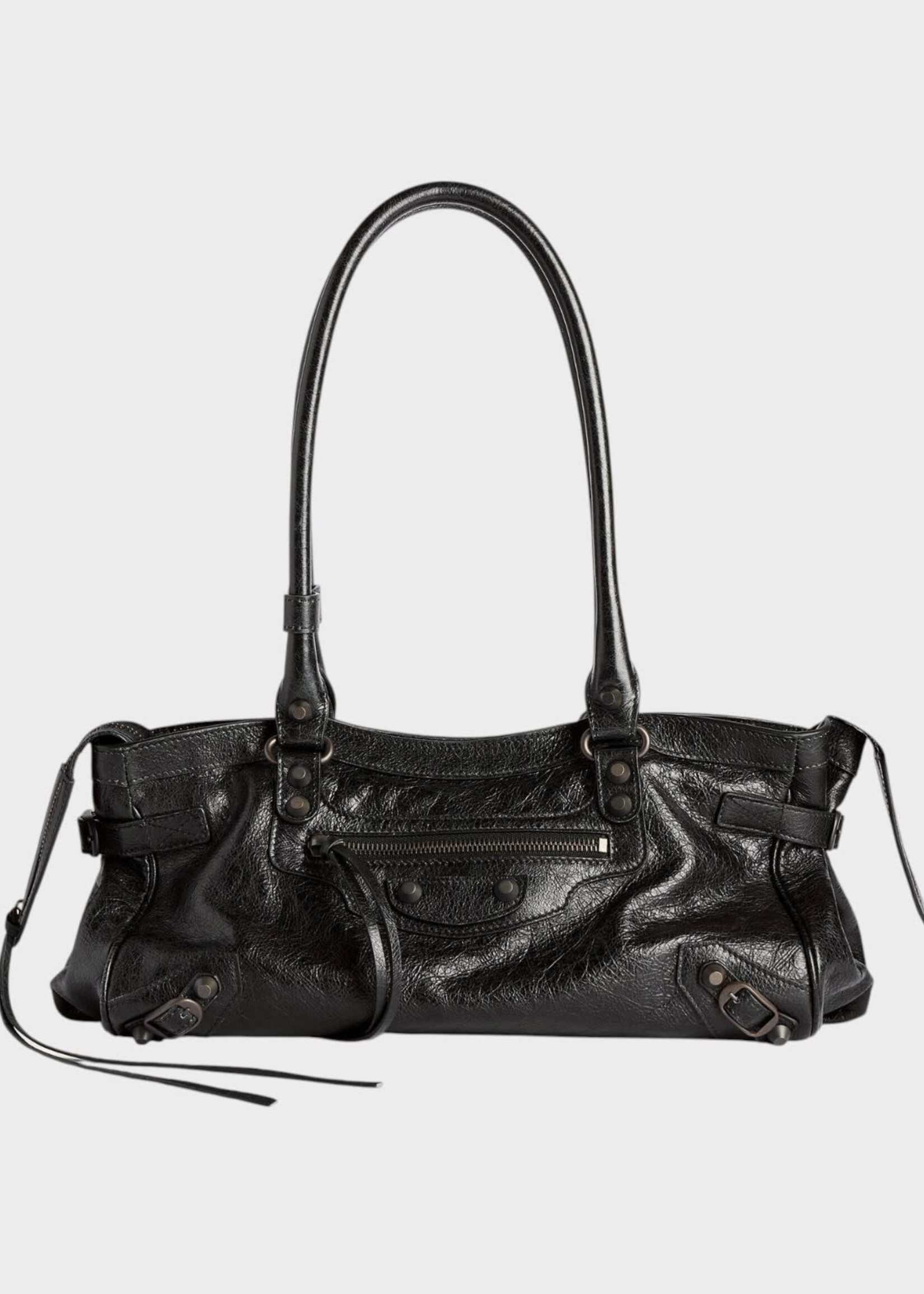 Balenciaga Balenciaga Bag, Black, Le City East West Calf Leather Bag