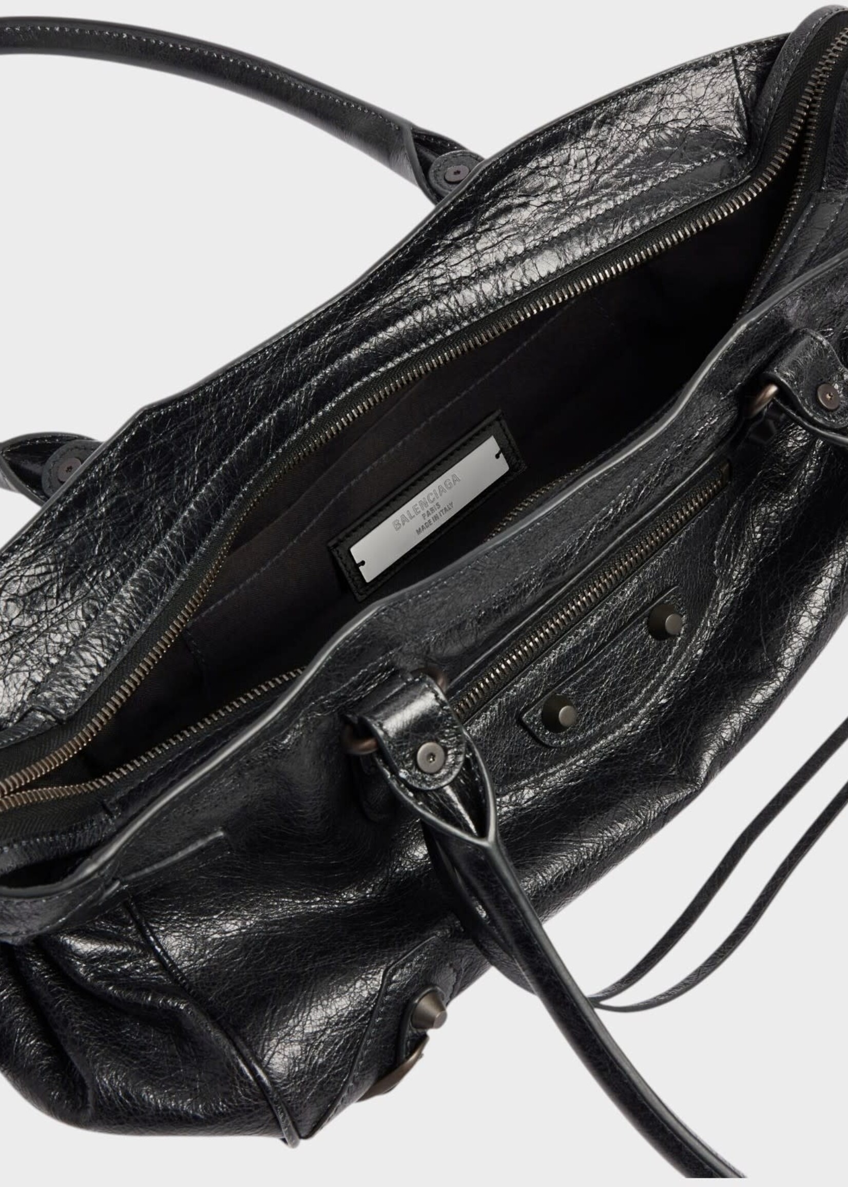 Balenciaga Balenciaga Bag, Black, Le City East West Calf Leather Bag