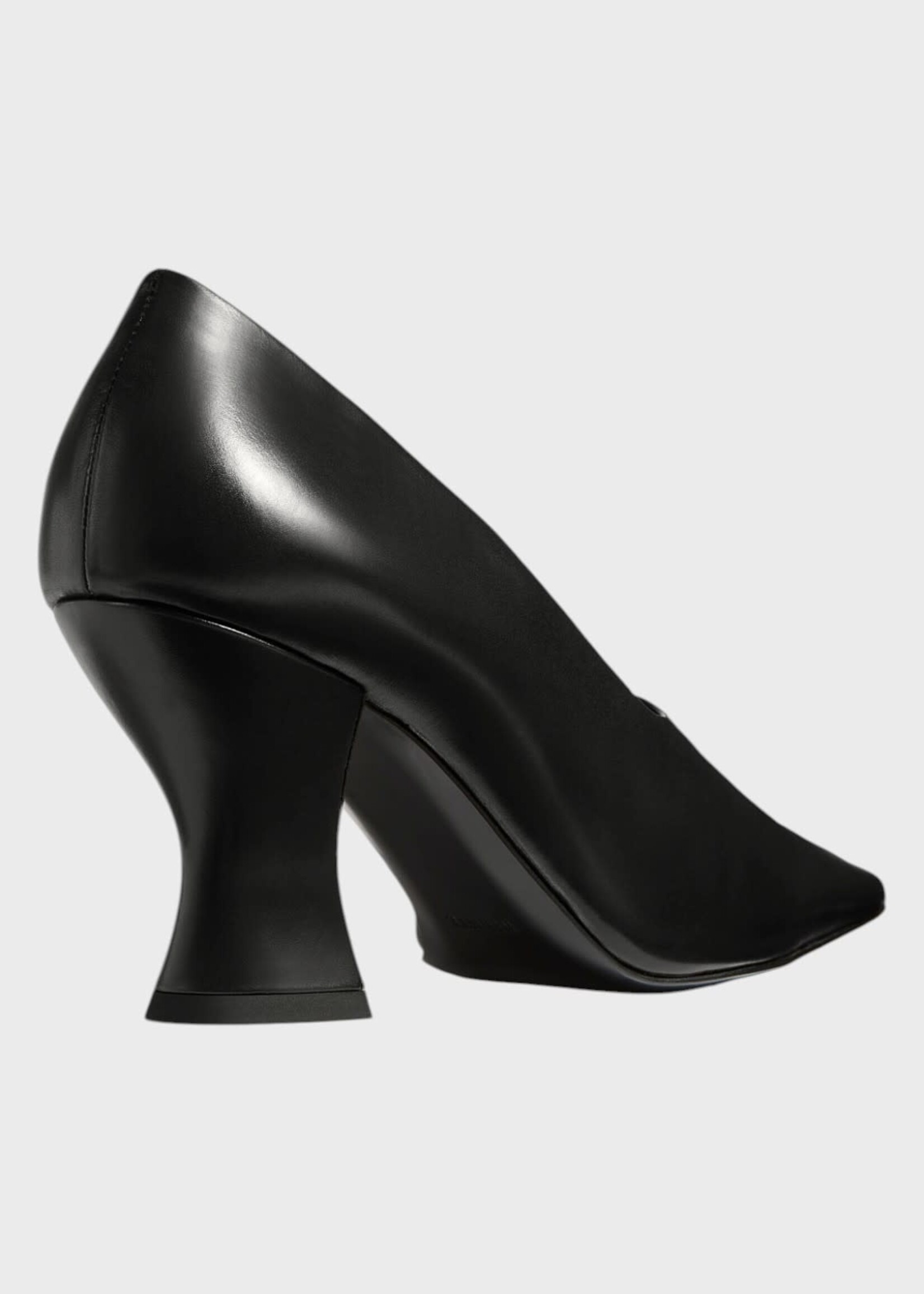 Khaite Khaite Heels, Black, Colleen Calf Leather 75Mm Pointed Pumps