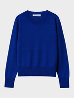 Iris Von Arnim Iris von Arnim Knitwear, Blue, Neris 50 Cashmere Crew Neck Pullover In Marine