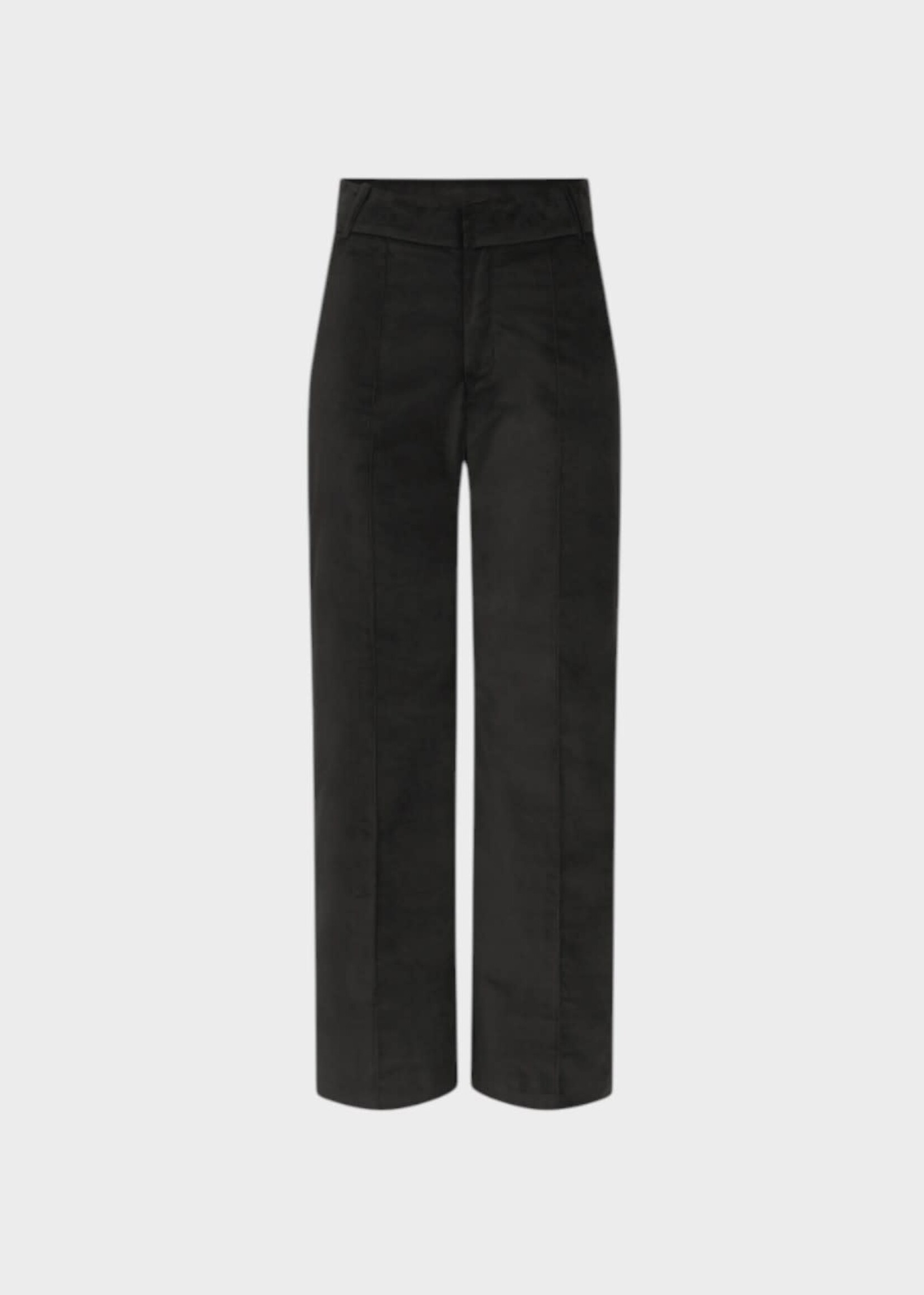 Destree Destree Trousers, Black, Talia Velvet Suit Pants
