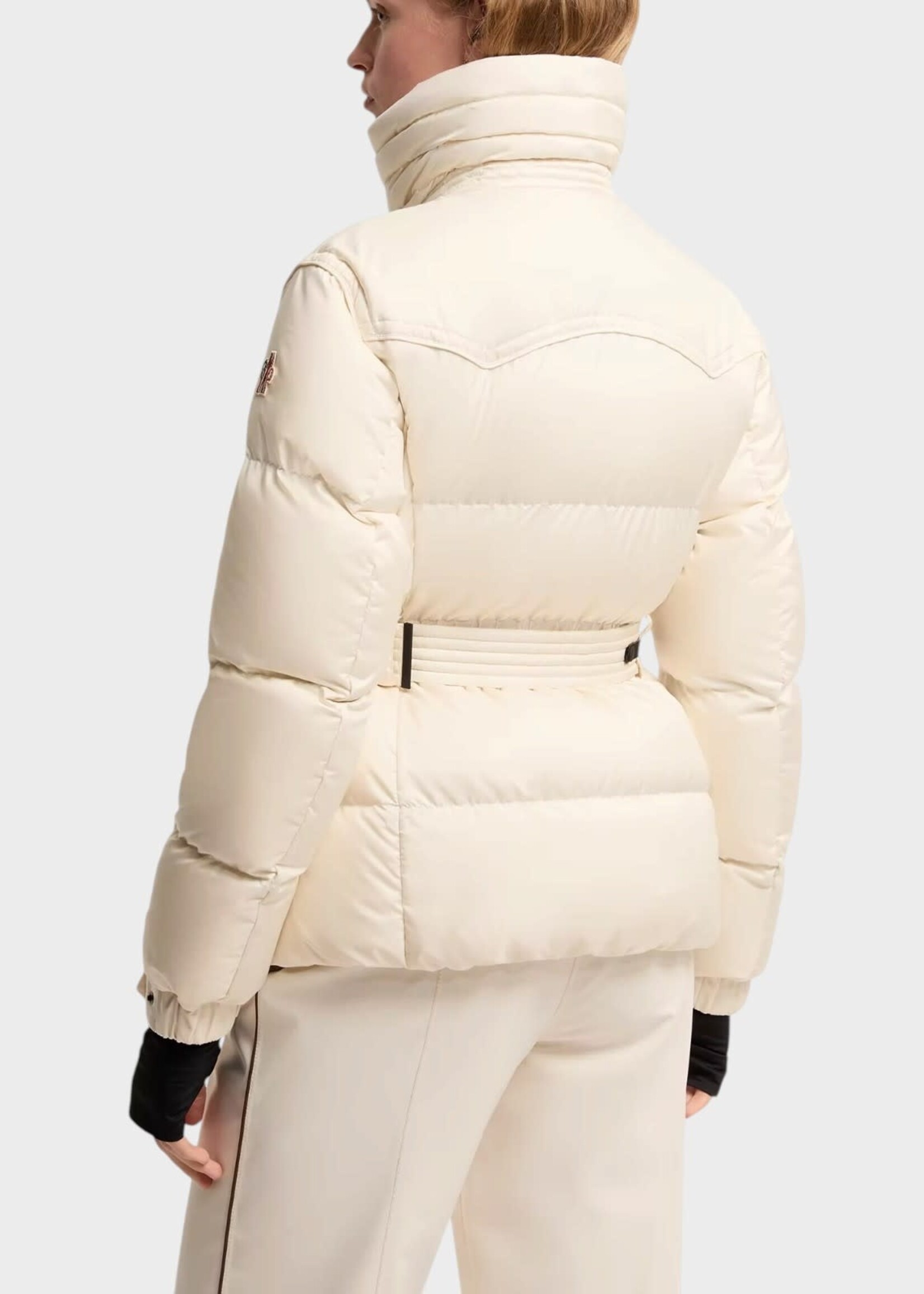 Moncler Grenoble Moncler Grenoble Jacket, White, Karshi Insulated Belted Ski Jacket