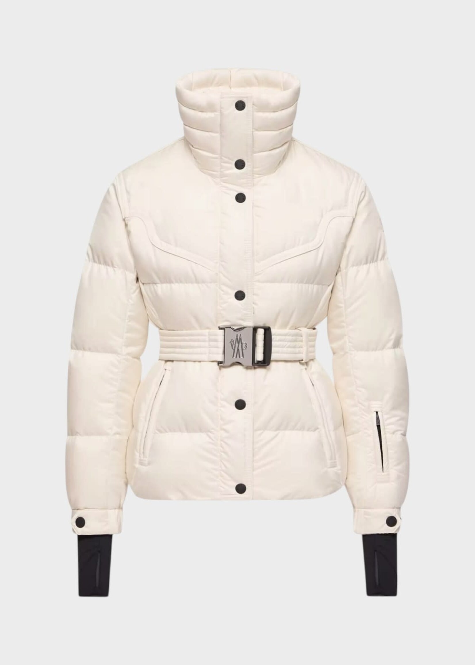 Moncler Grenoble Moncler Grenoble Jacket, White, Karshi Insulated Belted Ski Jacket