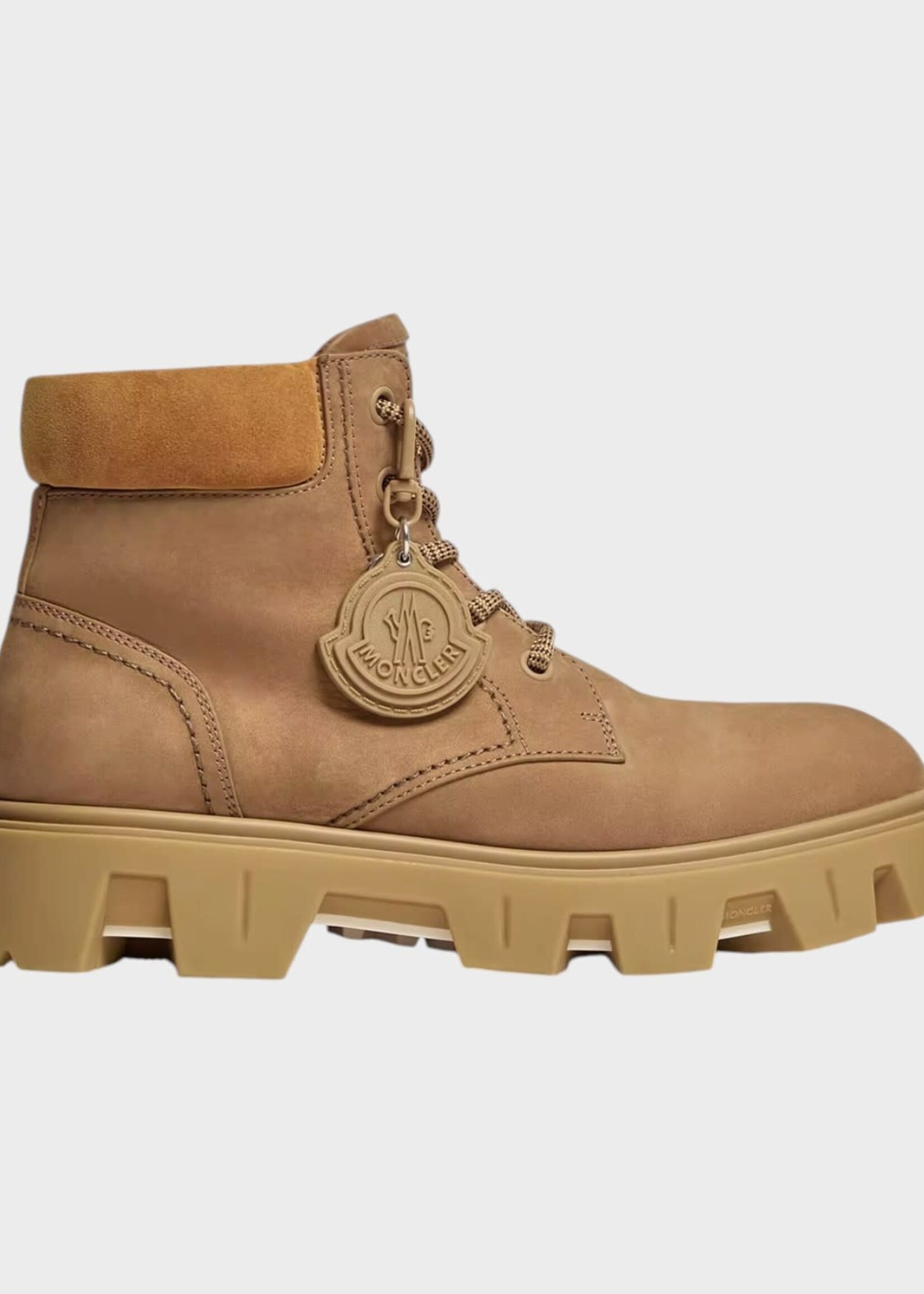 Moncler Grenoble Moncler Grenoble Boots, Beige, Peak City Nubuck & Suede Ankle Boots