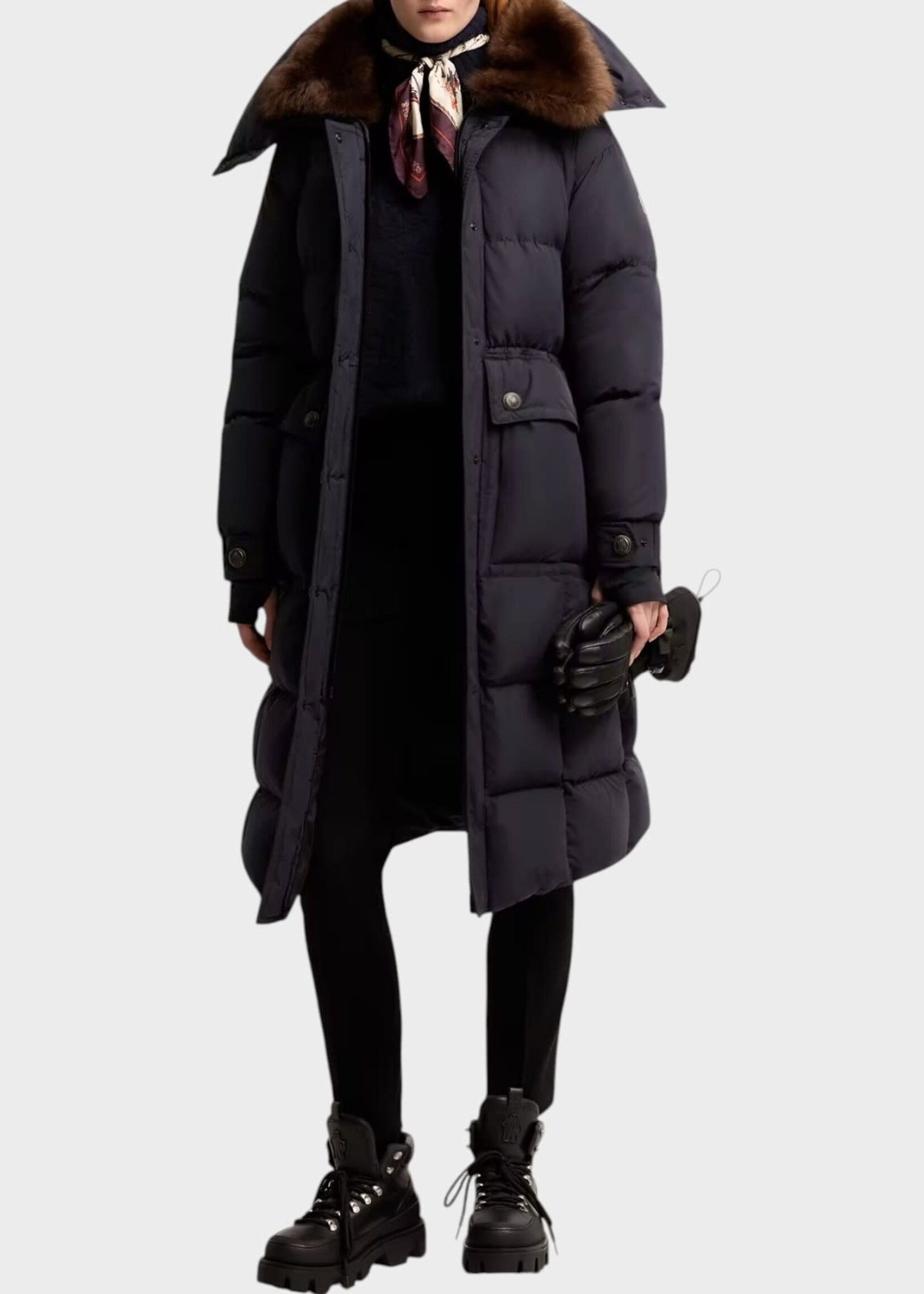Moncler Grenoble Moncler Grenoble Trousers, Black, Technical Twill Slim Fit Pants