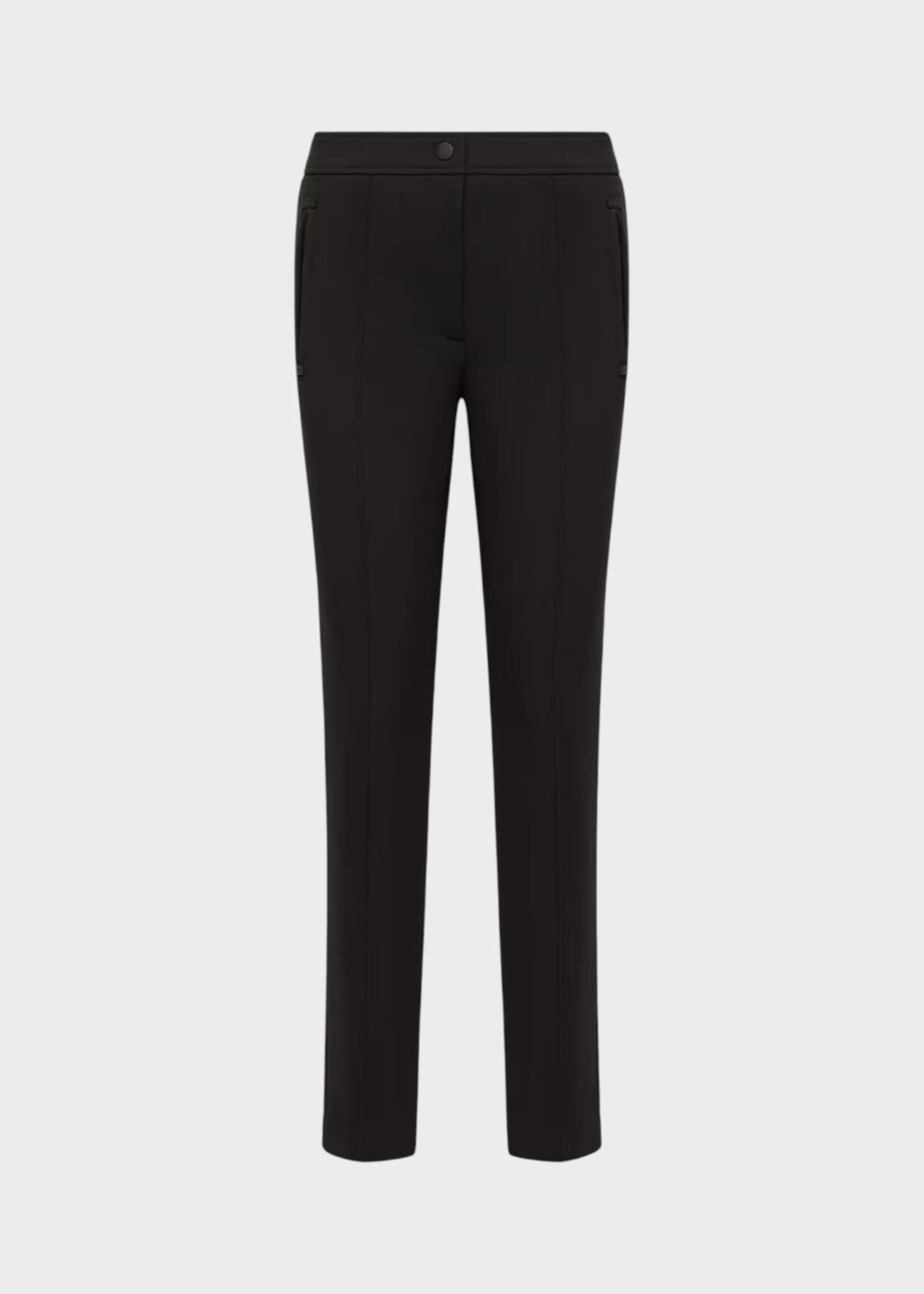 Moncler Grenoble Moncler Grenoble Trousers, Black, Technical Twill Slim Fit Pants
