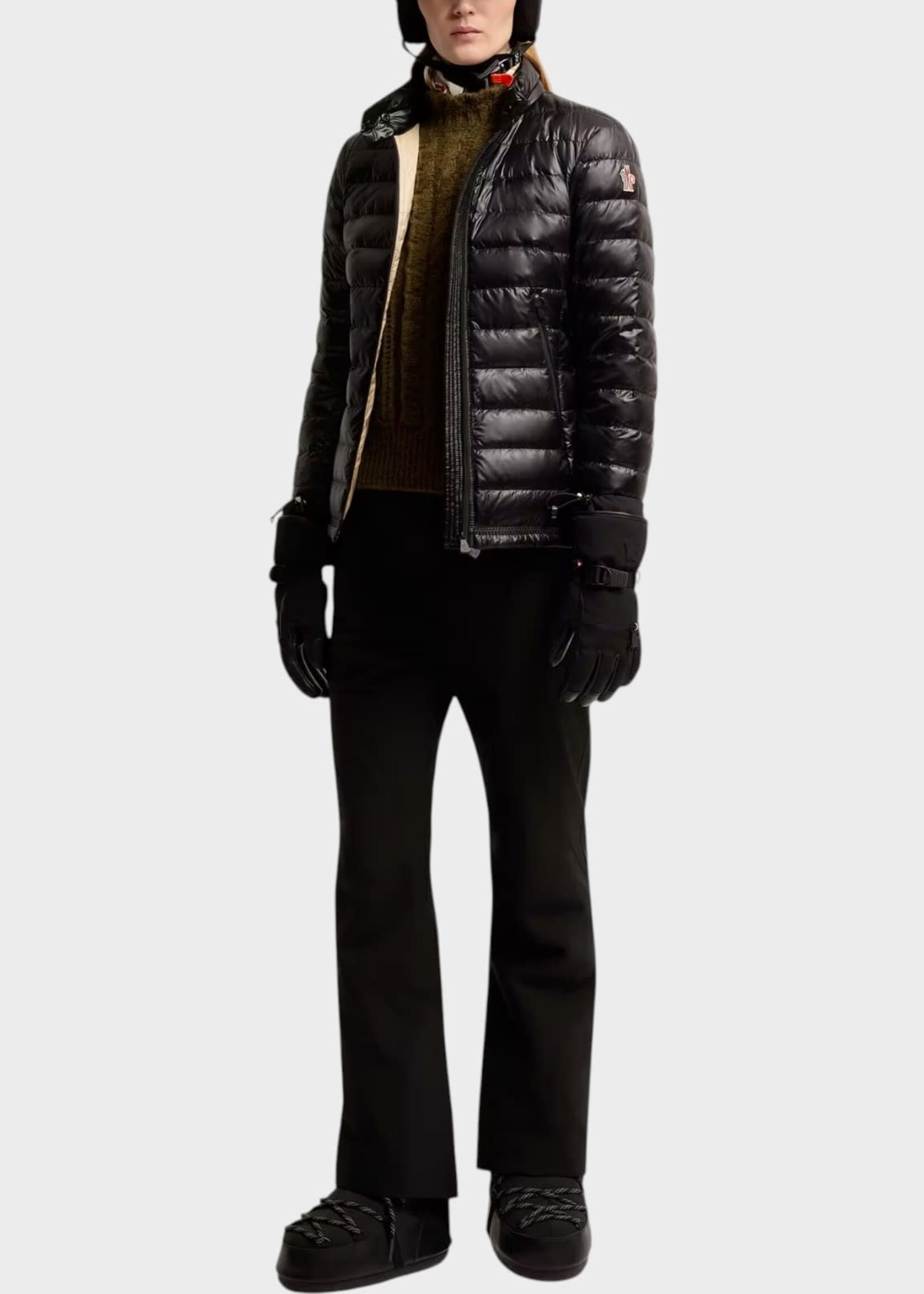 Moncler Grenoble Moncler Grenoble Jacket, Black, Walibi Packable Short Down Jacket