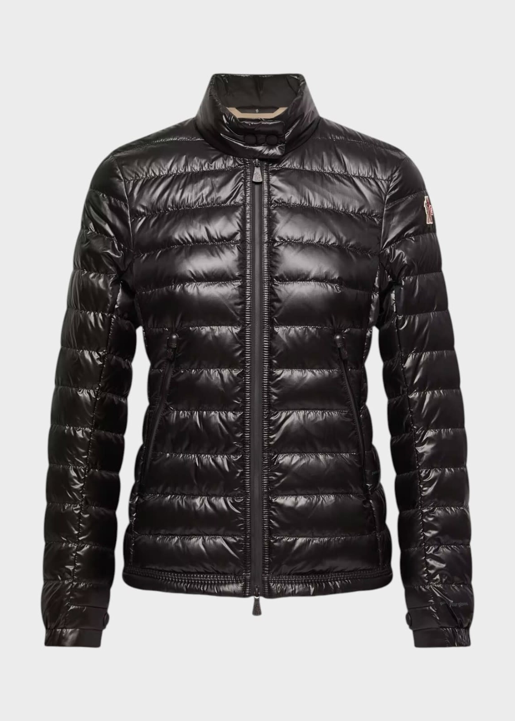 Moncler Grenoble Moncler Grenoble Jacket, Black, Walibi Packable Short Down Jacket