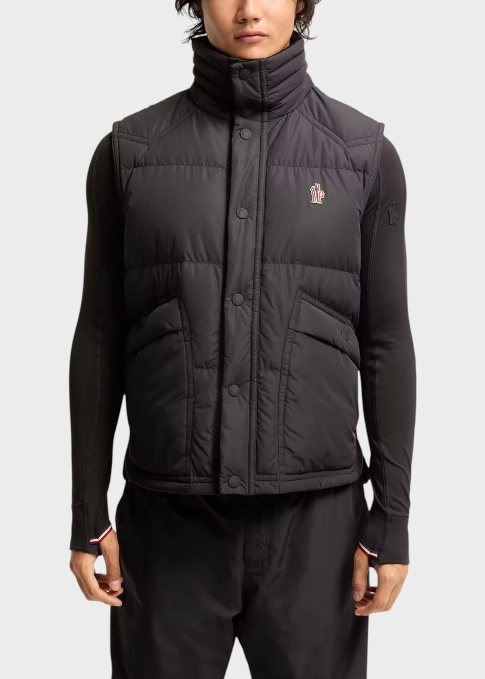 Moncler Grenoble Moncler Grenoble Jacket, Black, Evans Down Gilet