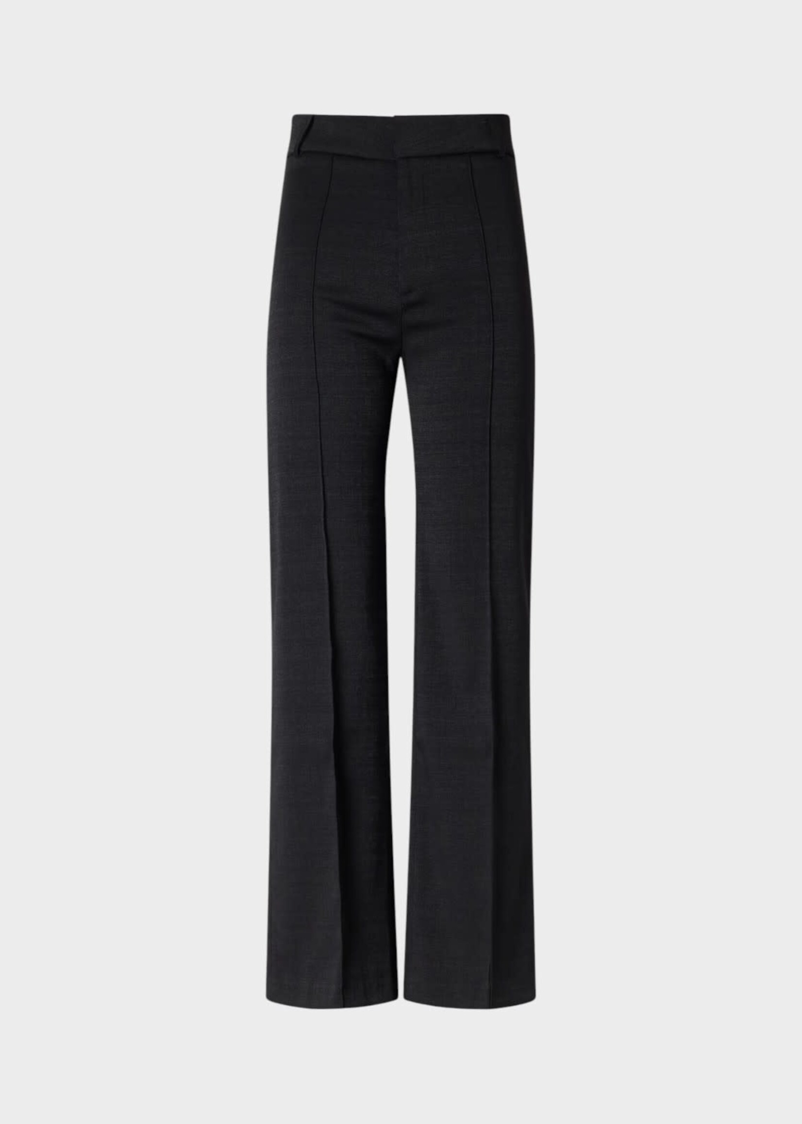 Destree Destree Trousers, Black, Yoshitomo Textured Tailored Pants in Black