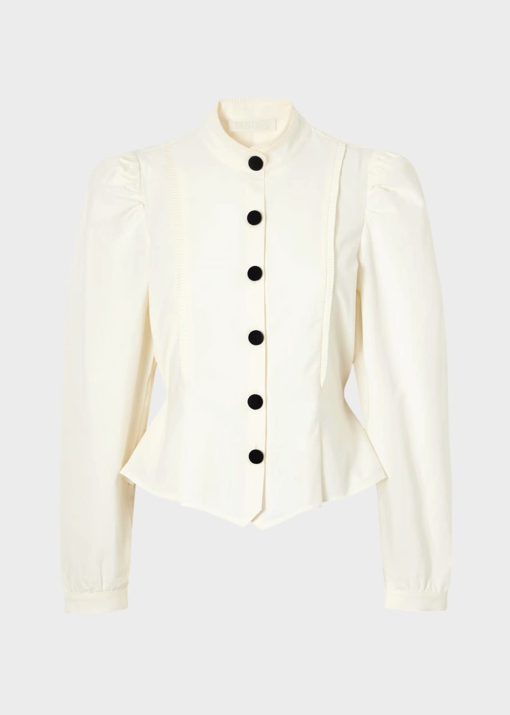 Destree Destree Jacket, Beige, Luchita Cotton Soft Jacket in Ecru