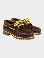 Jacquemus Jacquemus Flats, Brown, La Bateau Boat Shoes In Multi Brown Jacquemus x Timberland