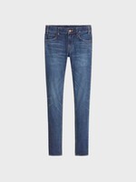 Celine Celine Jeans, Blue, Cotton Low Rise Skinny Denim Pants In Dark Union Wash