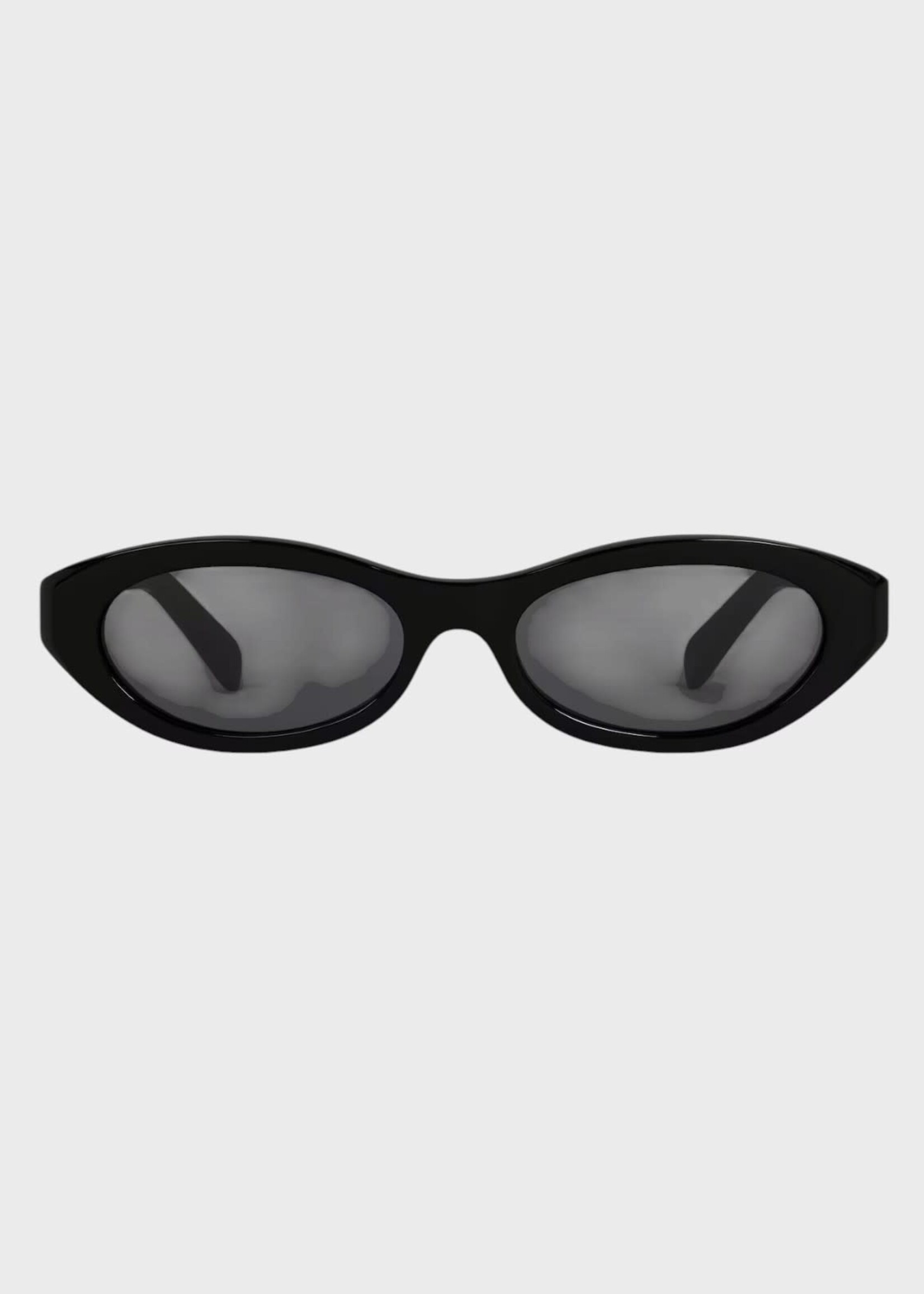 Celine Celine Sunglasses, Black, Acetate Cat Eye S359 In Black w/ Smoked Lenses