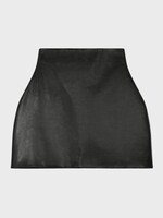 Celine Celine Skirt, Black, Calfskin 2D Mini Skirt In Black