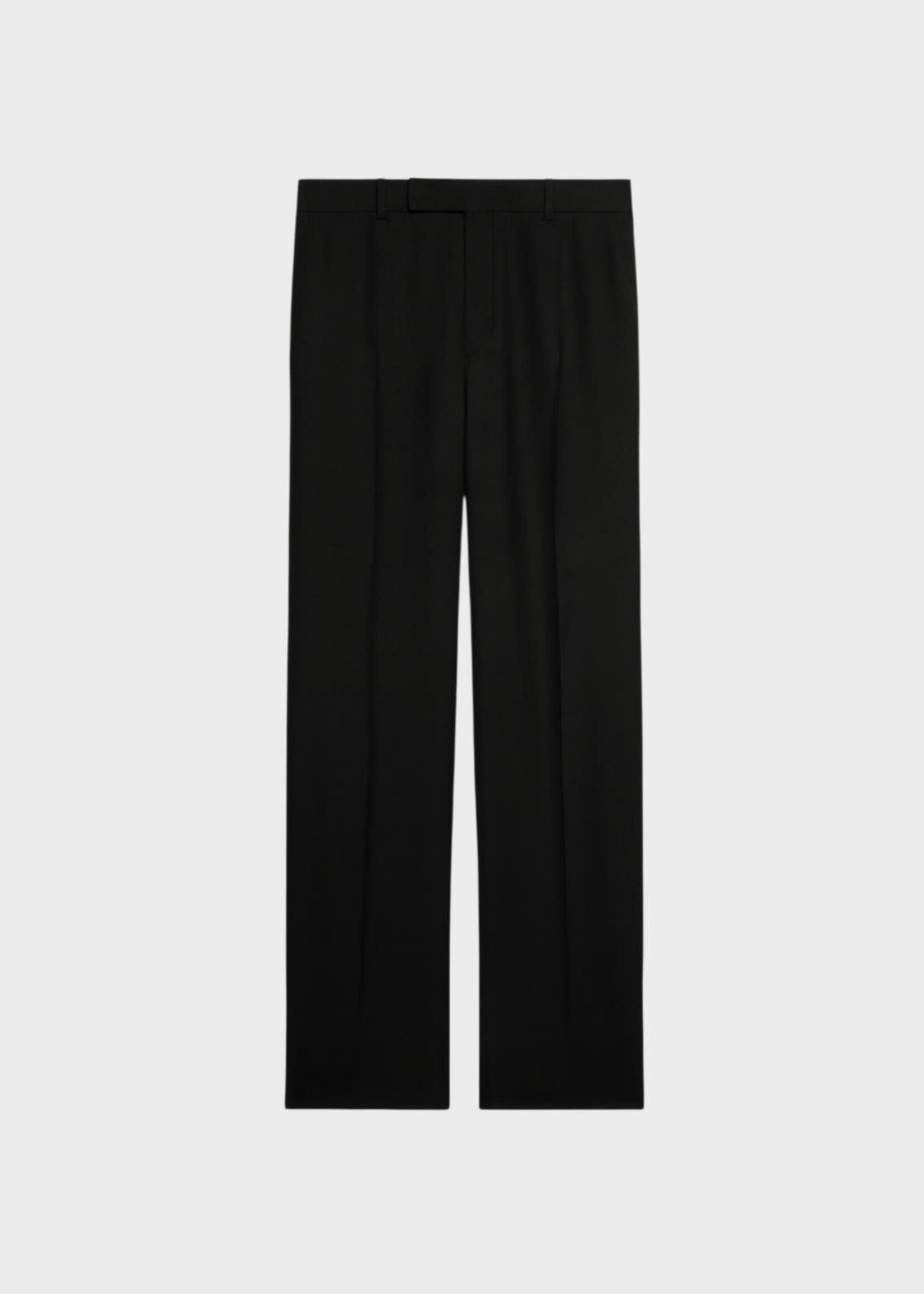 Celine Celine Jeans, Black, Mercer Wool Gabardine Pleated Pants